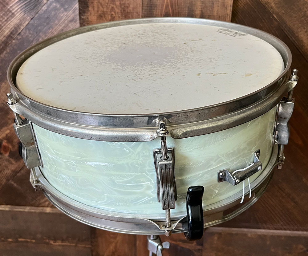 Vintage 1960s Ludwig Pre-Serial Pioneer Snare - MKE Drum Co.